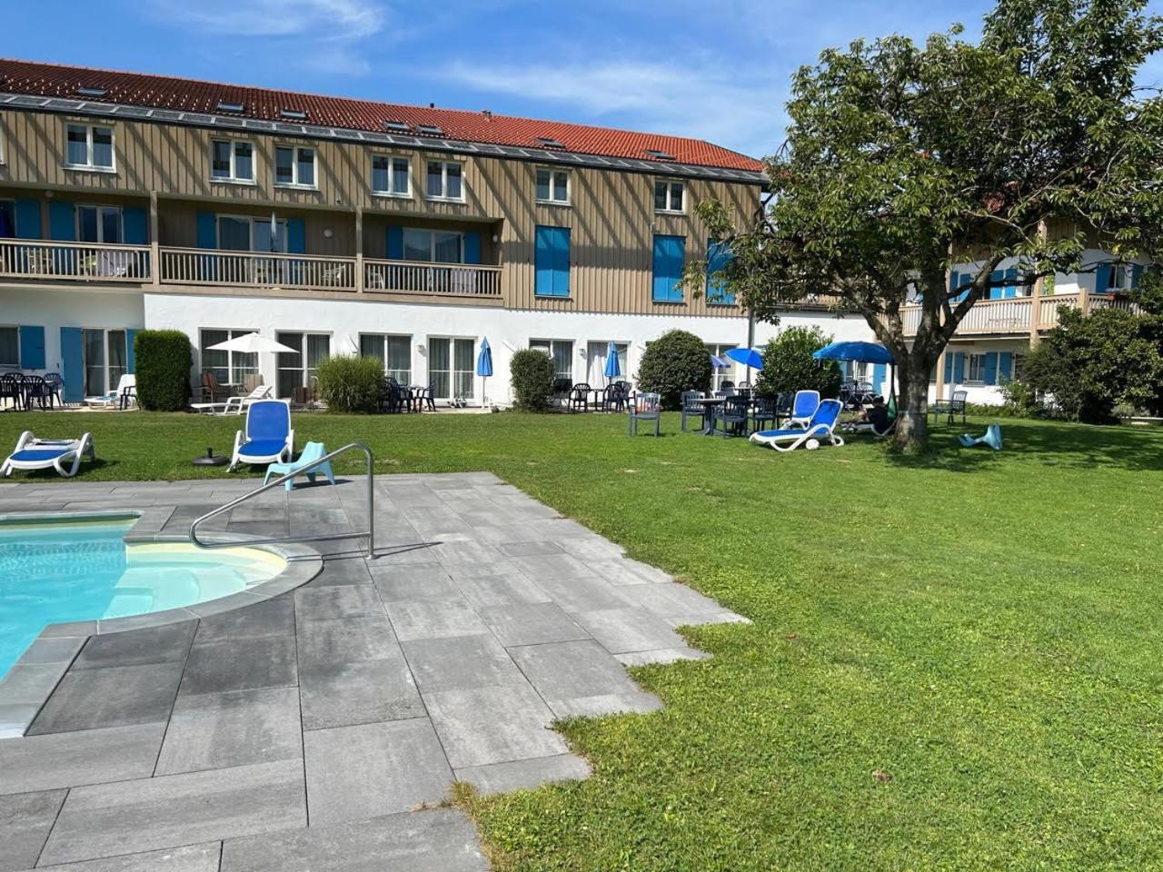 Gabi Mit Pool Und Sauna Übersee Exterior foto